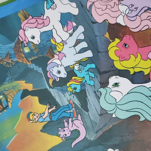 Vintage 1986 My Little Pony Hasbro paper folders Beatrice/Hunt Wesson - Picture 6 of 8